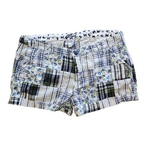 Y2K Baddie Patchwork Shorts Vintage Size 11